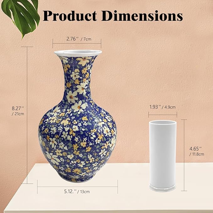 3D Puzzle Vase for Adults, 164 Piece Unique Flower Vase, Crafts for Adults, Home Decor Gift for Flower Arrangements