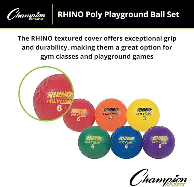 Champion Sports Poly Playground Ball Set