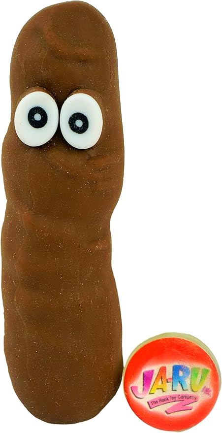 JA-RU Stretchy Poop Squishy Fidget Toys (1 Unit) Fake Poop Funny Gag Gifts for Kids. Stress Relief Toy. April Fools Pranks, Novelty Toys & Amusements. Party Favors. 6448-1p
