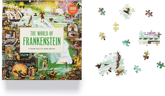 Laurence King The World of Frankenstein 1000 Piece Puzzle