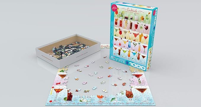 EuroGraphics Cocktails Puzzle (1000-Piece) (6000-0588)