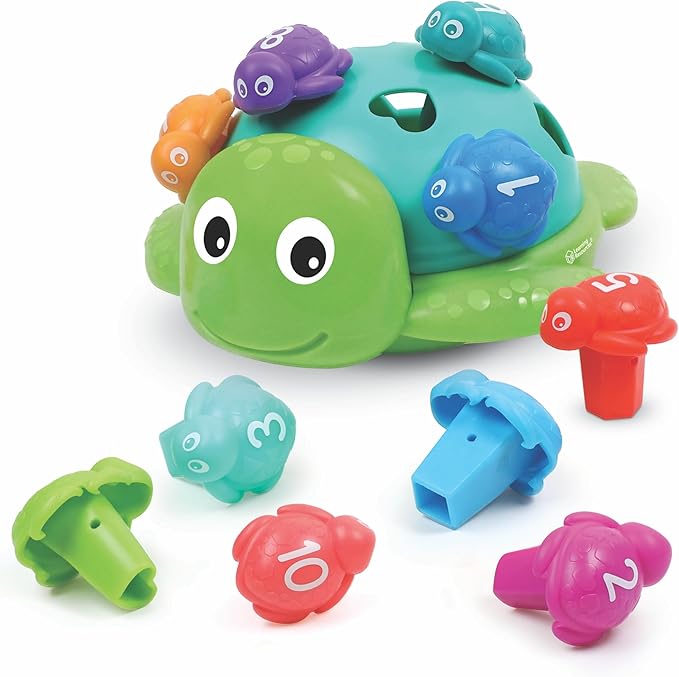 Learning Resources Seymour the Counting Shapes Sea Turtle, Toddler Learning Activities, Shape Sorter, Toddler Toy, Stacking Toys, Occupational Therapy, Fine Motor Games