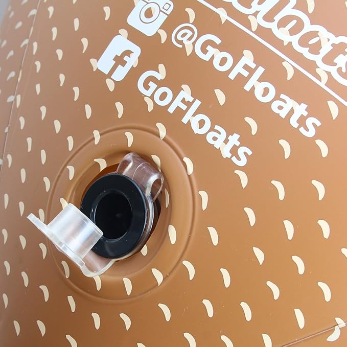 GoFloats 4 ft Giant Inflatable Football - Made from Premium Raft Grade Vinyl, Kids