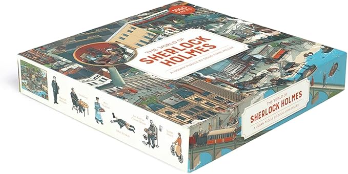 Laurence King The World of Sherlock Holmes 1000 Piece Puzzle