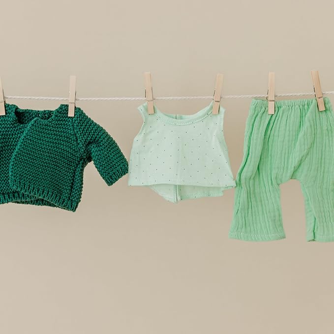 Miniland Clothes for Dolls 15" Forest Boy Set