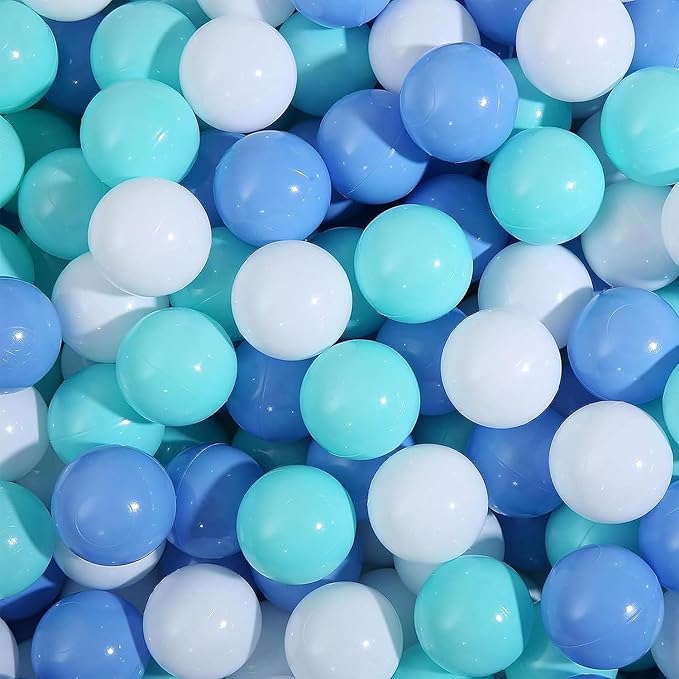 STARBOLO Ball Pit Balls for Toddlers Phthalate Free BPA Free Non-Toxic Crush Proof Play Balls for Toddlers Kids Pool Playhouse Pack of 100 200 500