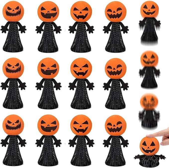 (12Pcs Halloween Bounce Toys)