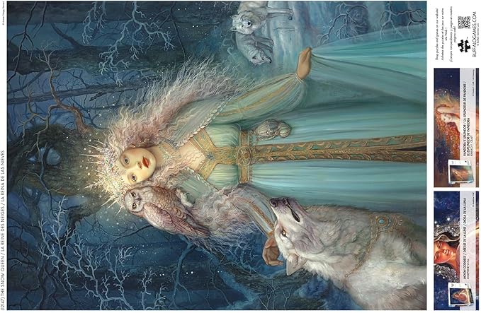 Buffalo Games - Annie Stegg Gerard - The Snow Queen - 1000 Piece Jigsaw Puzzle for Adults - Challenging Puzzle Perfect for Game Nights - Finished Size is 26.75 x 19.75