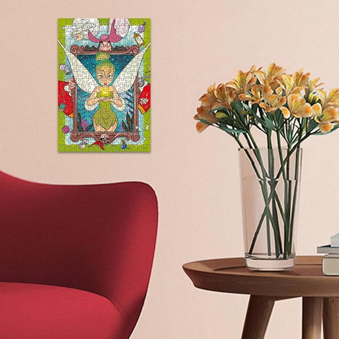 Ravensburger Disney Puzzle Moment - Tinker Bell 300 Piece Jigsaw Puzzle | Charming Illustrations| Perfect Format for Beginners | FSC-Certified Materials