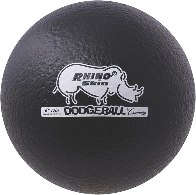 Champion Sports® Rhino Skin® Low Bounce Dodgeball Sets & Singles for Playground, PE, Backyard & League Games – Team Sports Equipment for Youth & Adults