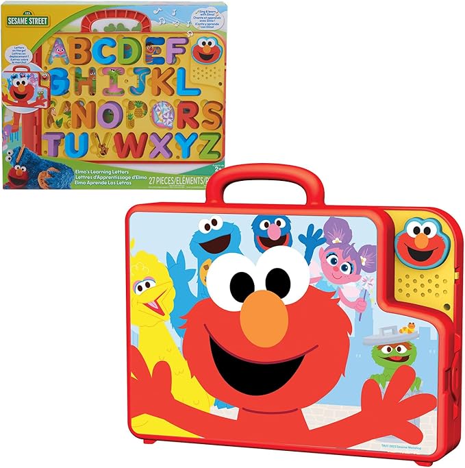 Sesame Street Elmo’s Learning Letters Bus Activity Board, Preschool Learning and Education