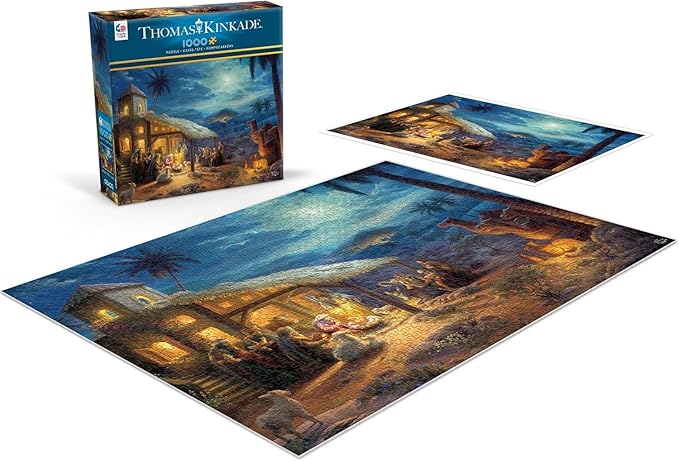 Ceaco - Thomas Kinkade - Holiday - Nativity - 1000 Piece Jigsaw Puzzle