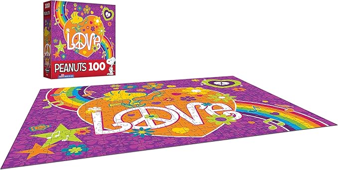 RoseArt - Peanuts - 100 Piece Jigsaw Puzzle for Kids and Adults
