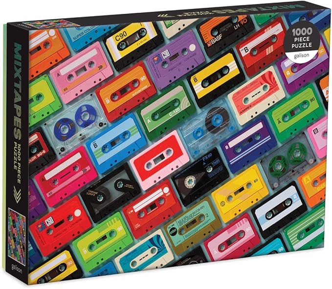 Galison Mixtapes 1000 Piece Puzzle Safari