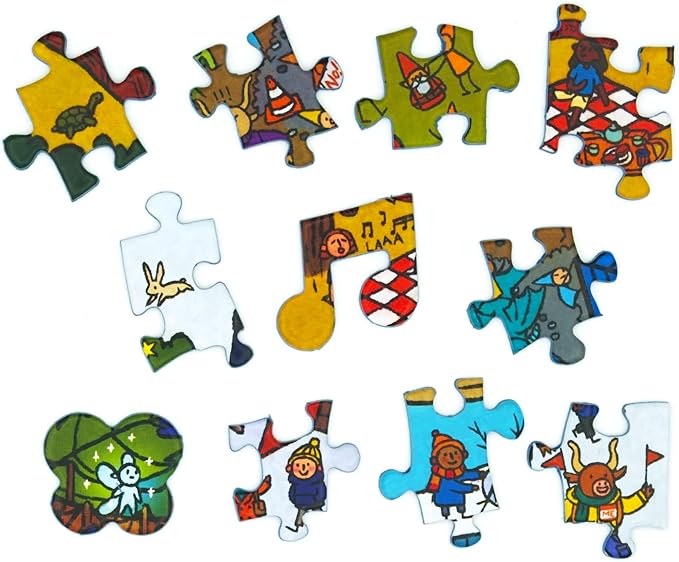 The Gnomes' Homes • 1000 Piece Jigsaw Puzzle from The Magic Puzzle Company • Series Three