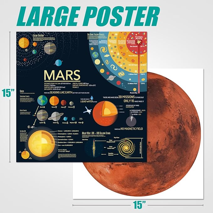Antelope - 1000 Piece No Dust Jigsaw Puzzle for Adults, Space Style, Round Puzzle, 1000 Pieces, 1 Set, 1 Puzzle