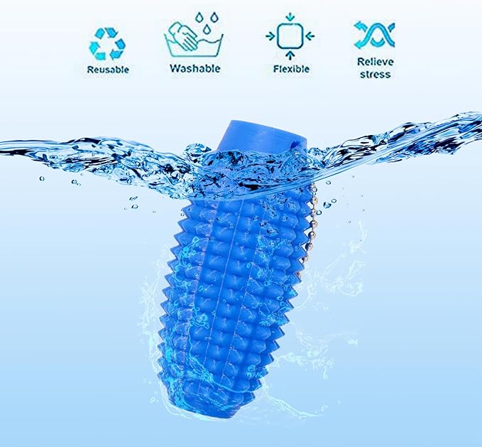 3PCS Little Ouchies Fidget Toys,Pain Stim Fidget Toy Reduce Stress for Adults,Anxiety Relief Pain Stim,Spiky Fidget Keychain for Anxiety and Stress Reduction,Novelty Gifts for Friends