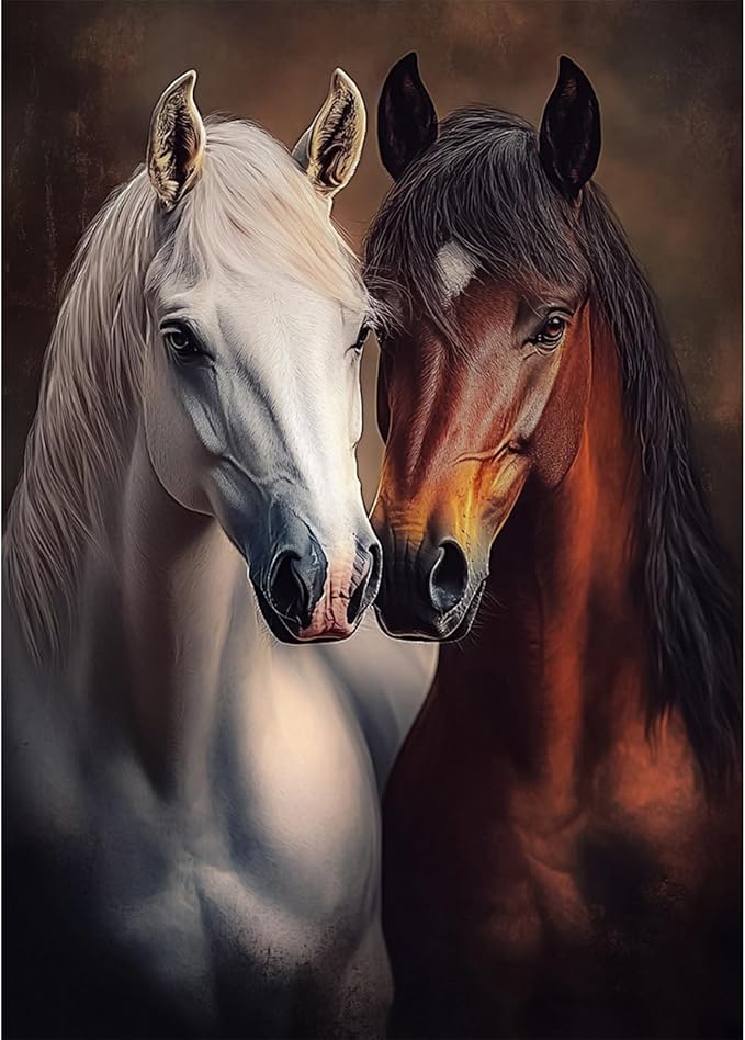 1000 Piece Horses Jigsaw Puzzle for Adults