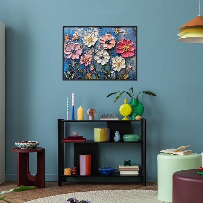 Jigsaw Puzzle 1000 Pieces Oil Painting Secret Garden Puzzle Romantic European Florals, 1000-Piece Collector’s Puzzle