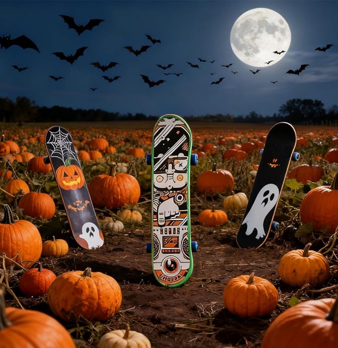 (74Pcs Halloween Fingertip Scooter)