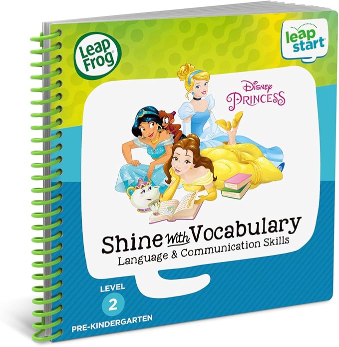 LeapFrog LeapStart 3D Disney Princess Shine with Vocabulary Book