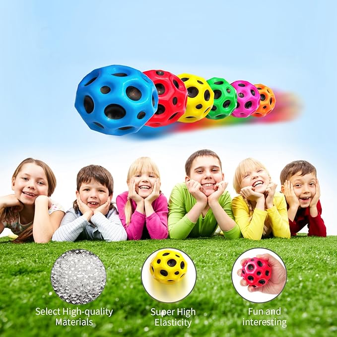Super High Jumping Ball,Extreme High Bouncing Ball, Super High Bouncing Ball, Children's Sensory Ball, Athlete Training Ball