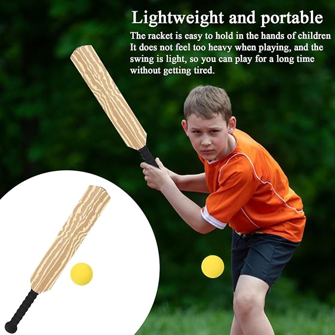 Cricket Game For Kids - ABS EVA | EVA Bat & Ball Game For Kids | Sports Kit Fun Activity Outdoor Sports Toy For Kids Play Time, Backyard Games Tr