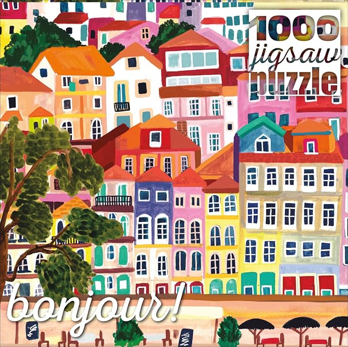 Buffalo Games - Bonjour - Porto Portugal - 1000 Piece Jigsaw Puzzle for Adults - Challenging Puzzle Perfect for Game Nights