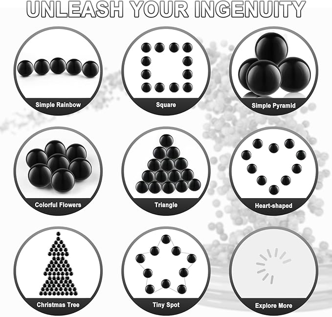 Clear Ball Pit Balls - Crush Proof Plastic Toy Balls for Boys and Girls