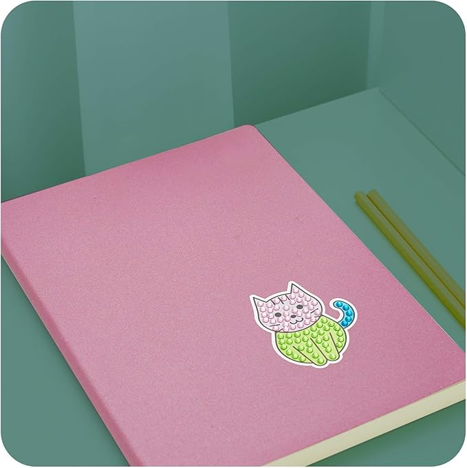 Dan&Darci Diamond Art Kit for Kids - Gem Painting - Easter Arts & Crafts Kits for Ages 6-12 - Gifts for 6, 7, 8, 9, 10, 11, 12 Year Old Boy & Girl - Girls Birthday Toys Gift Ideas - Craft Activities