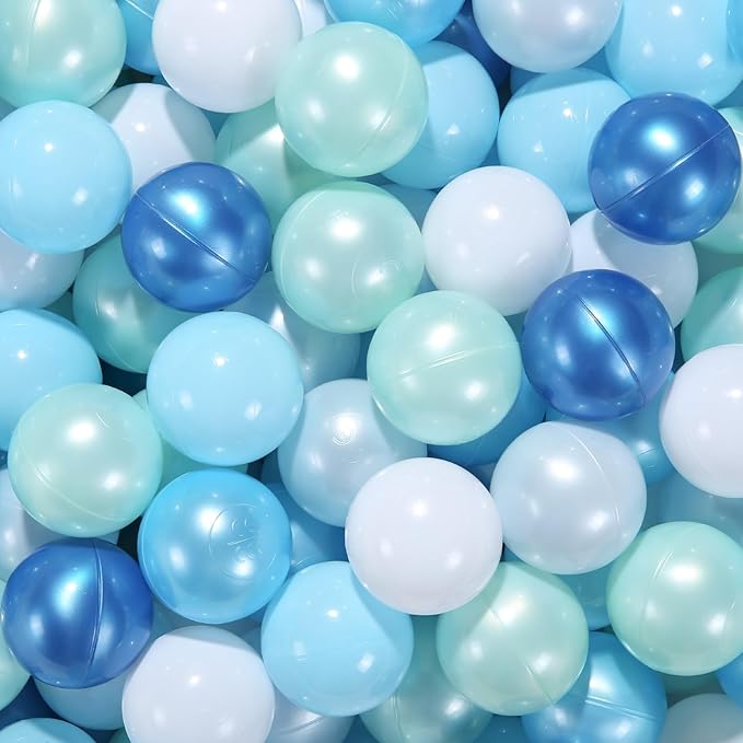 STARBOLO Ball Pit Balls for Toddlers Phthalate Free BPA Free Non-Toxic Crush Proof Play Balls for Toddlers Kids Pool Playhouse Pack of 100 200 500