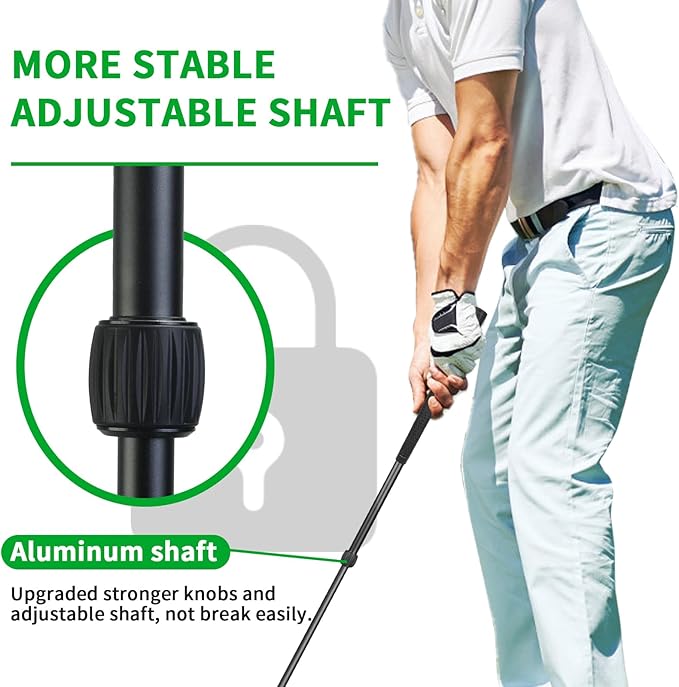 Golf Club with Oversize Head, Right-Handed Plastic Chipping Clubs for Outdoor Backyard Game Training Practice, Golf Accessories Gifts for Men