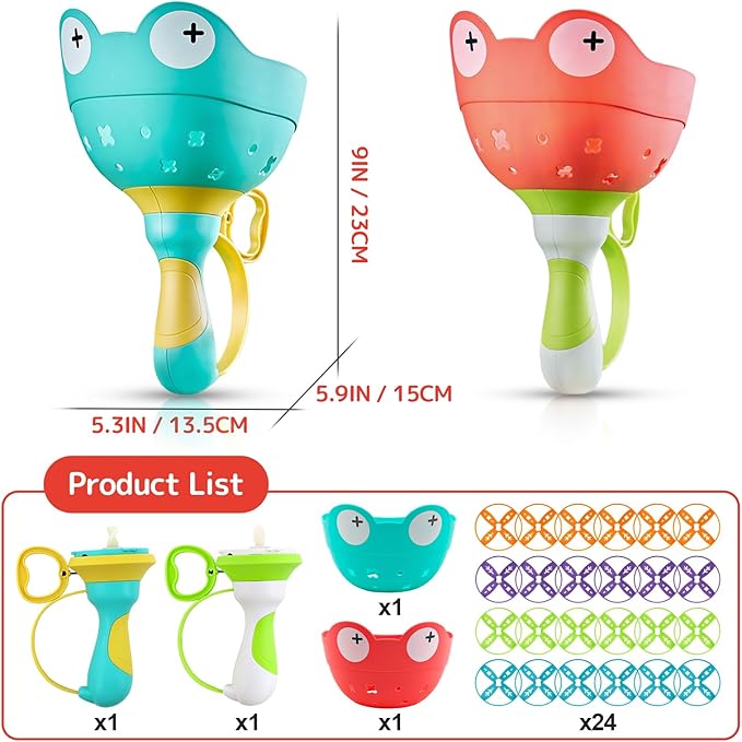 pamexin Outside Toys for Kids Ages 4-8 - Manual Capture Catching Game - Toddler Chasing Toy for Boys & Girls, Ages 3-7 - Outdoor Fun Family Games