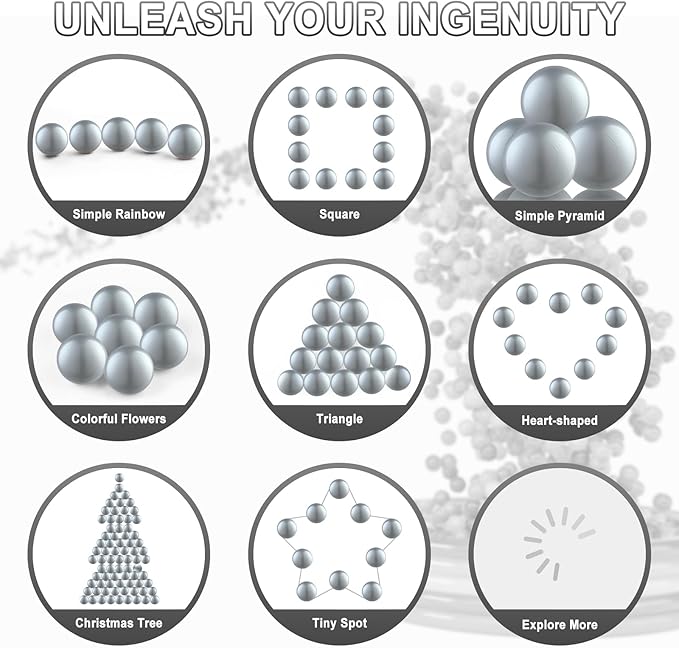 Clear Ball Pit Balls - Crush Proof Plastic Toy Balls for Boys and Girls