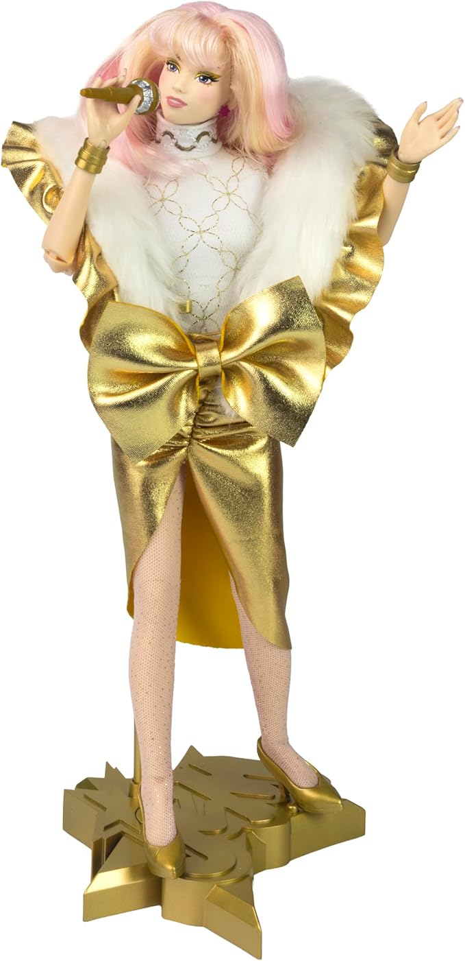 The Loyal Subjects JEM and The Holograms 12-inch Fashion Doll Glitter and Gold Edition