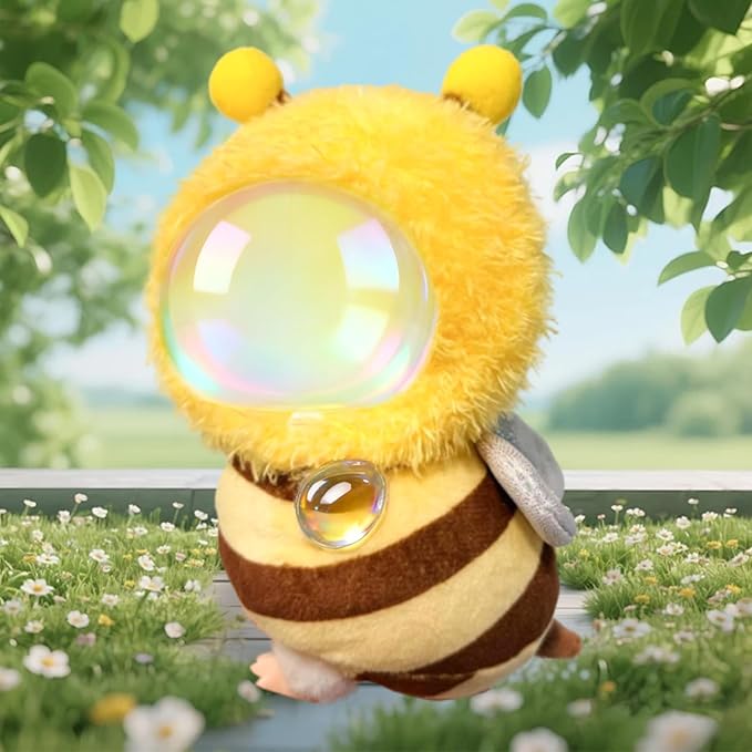 Cute Bee Costume for 6.7 Inch (17cm) Dolls,Funny Clothes Park Theme Costume Accessory,2-piece Set has a 3D Feel,Perfect for Collectors and Dress-Up