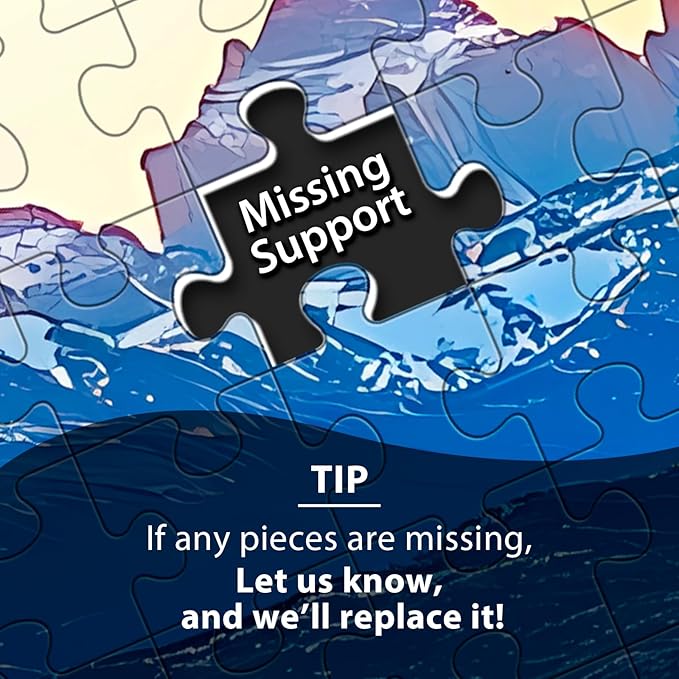 500 Pieces Puzzles for Adult, Jigsaw Puzzle 500 Piece for Seniors Puzzle Mountain Lake, Challenging Puzzle Gift for Mom Dad Friend Family Activity Games Nights Home Decor Wall Art 20.5x15IN