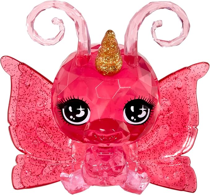 Rainbow High Littles Rainbow Fantasy Fairies + Pet – Astrid, Rainbow 5.5" Posable Small Doll & Fantasy Butterfly Pet with Interchangeable Fairy Wings, Kids Gift 4+