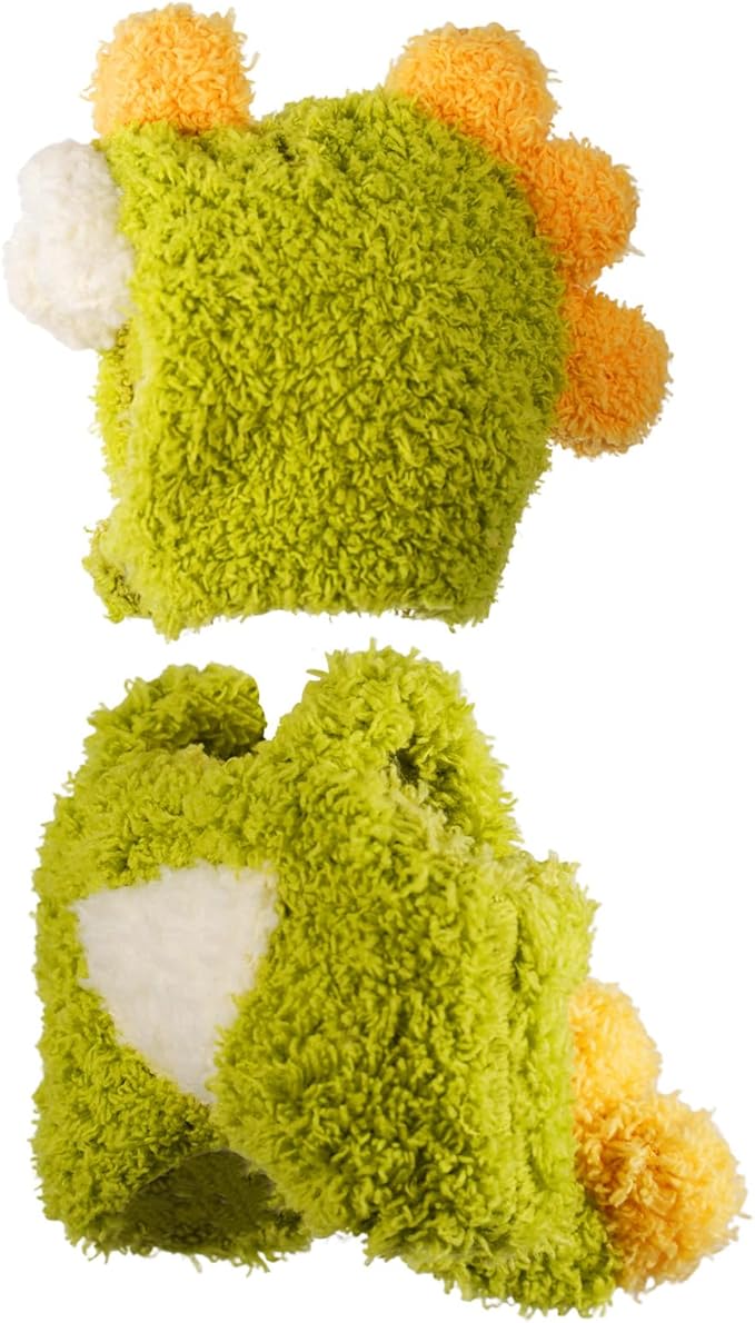 Vacation Style Clothes for 17cm Dolls (Dinosaur-Green)