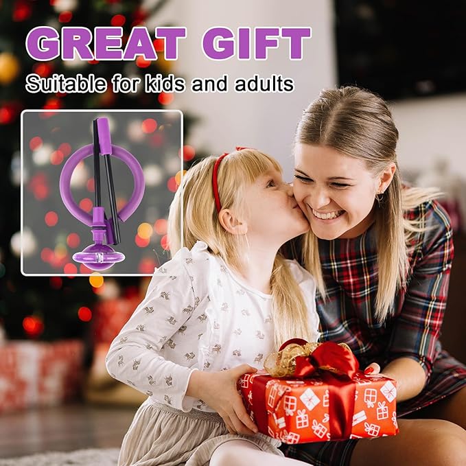 Skip Ball for Kids, Portable Foldable Colorful Flash Wheel Swing Ball Sports Fitness Toys for Girls & Boys,Toy for Kids & Adults. Gifts for Mom Women & Girls Toys Age 5-10 Years
