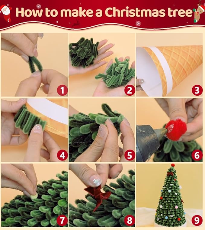 Praisebank Craft Pipe Cleaners for Crafts 400pcs.