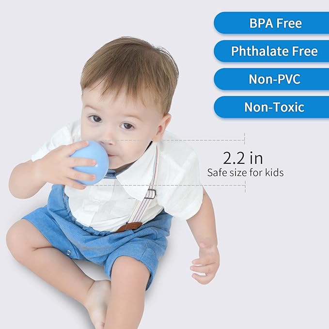 STARBOLO Ball Pit Balls for Toddlers Phthalate Free BPA Free Non-Toxic Crush Proof Play Balls for Toddlers Kids Pool Playhouse Pack of 100 200 500