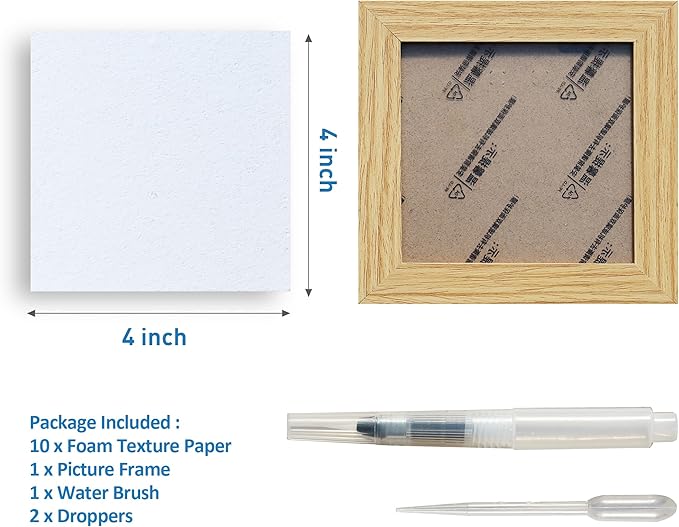 Tatahu Magic Puffy Paint Kits - 3D Drawing Foam Texture Paper Sets for DIY Art and Craft Supplies