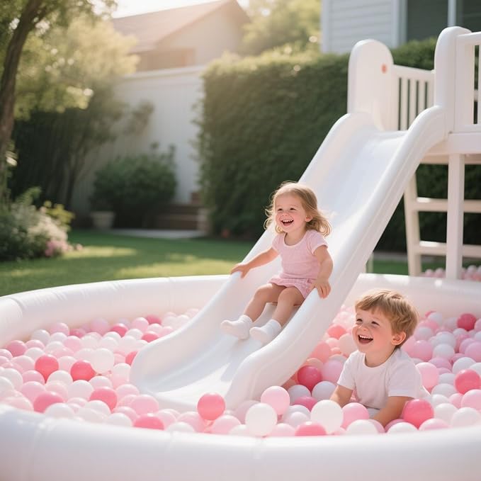 GOGOSO Ball Pit Balls for Toddlers Kids Plastic Balls for Ball-Pit Playpen Pool Baby Play Pastel BPA-Free Non Toxic Play Pastel Crush Proof Bal 50 100 200 500 1000 Count