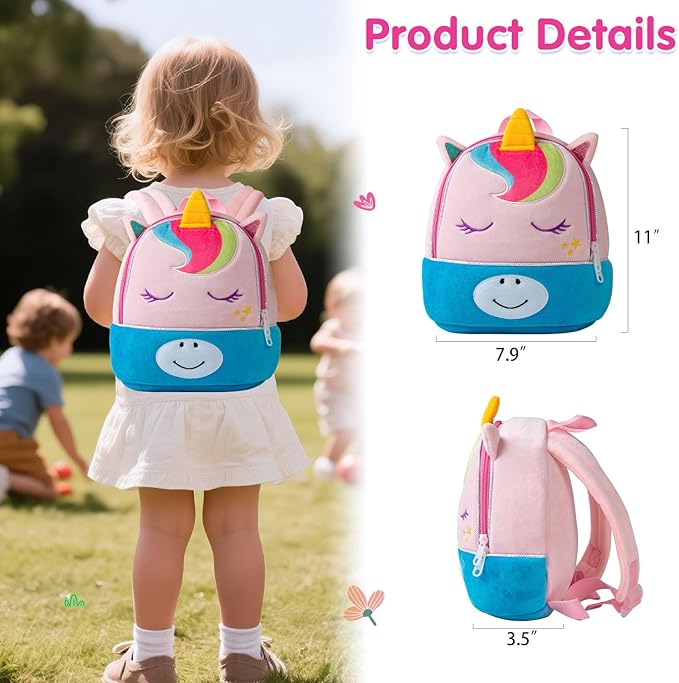 13 Pcs Reborn Baby Dolls Girl Clothes Accessories Pink Unicorn Theme Outfit Set for 17-22 Inch Reborn Dolls Newborn Girl with Unicorn Backpack Diaper