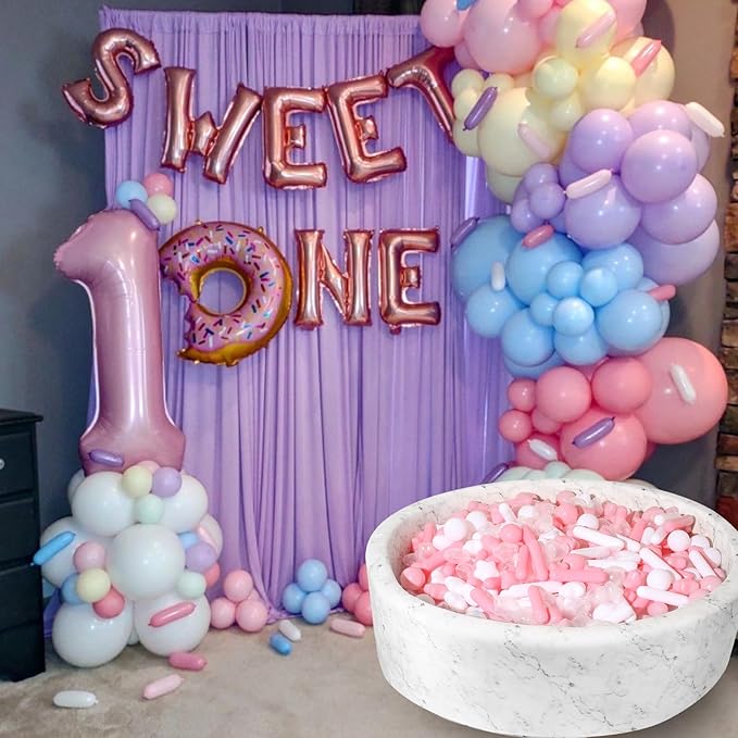 STARBOLO Ball Pit Balls for Kids -Pack of 150 200 500 Colorful Ball Pit Balls Crush Proof Plastic Toy Balls for Toddlers Ball Pit, Ball Pit Play Tent, Baby Pool Water Toys
