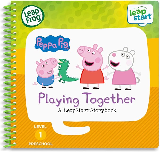 LeapFrog Leapstart 3D Peppa Pig Playing Together Book, Level 1