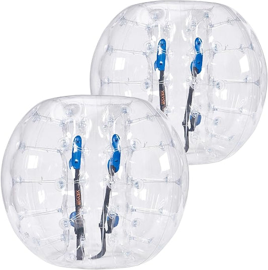 VEVOR Inflatable Bumper Ballѕ 2 Packs; 2FT/3FT/4FT/5FT Body Size Adult Human Bubble Ballѕ, Bumper Bubble Soccer Ballѕ for Teens/Adults