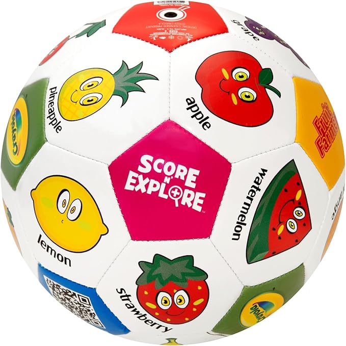 Crayola Official Soccer Ball - Unisex Kids - CRAY85BL Fruits Size 5