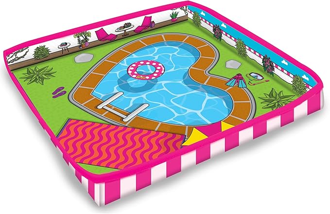 Barbie ZipBin 40 Doll Dream House Toy Box & Playmat